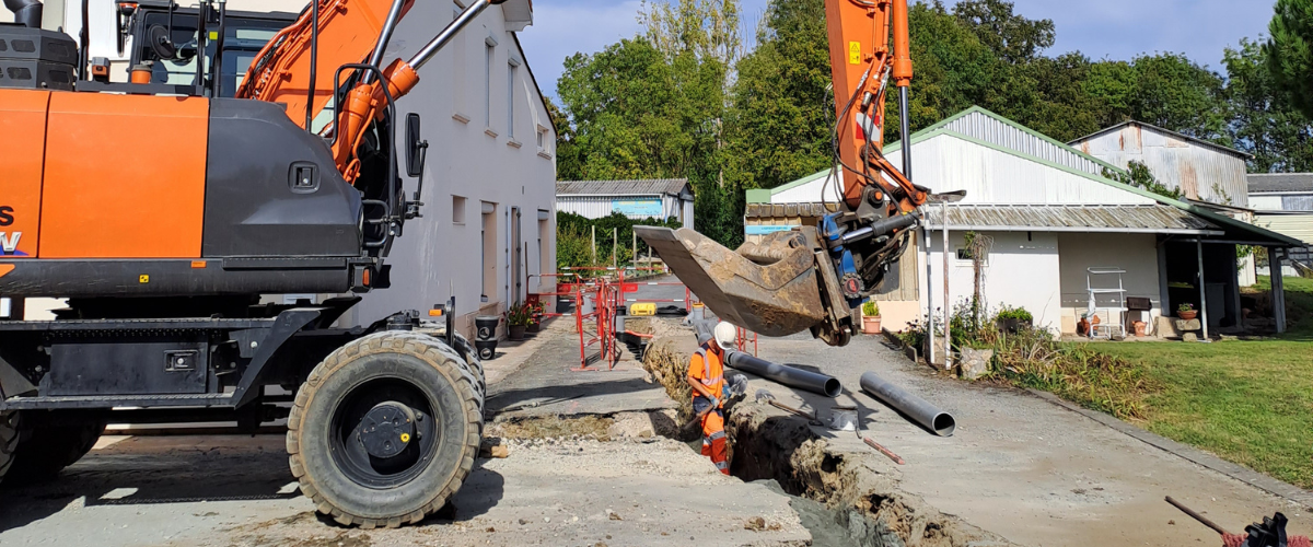 Travaux sur les réseaux d'eaux